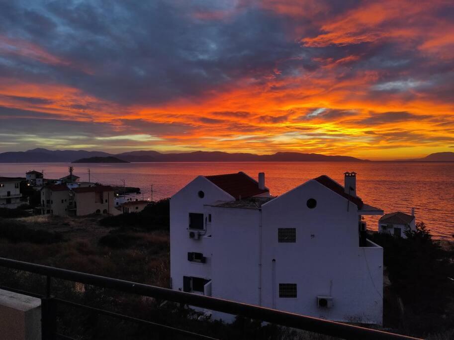 Sunset Villa Megalochori  Exteriör bild